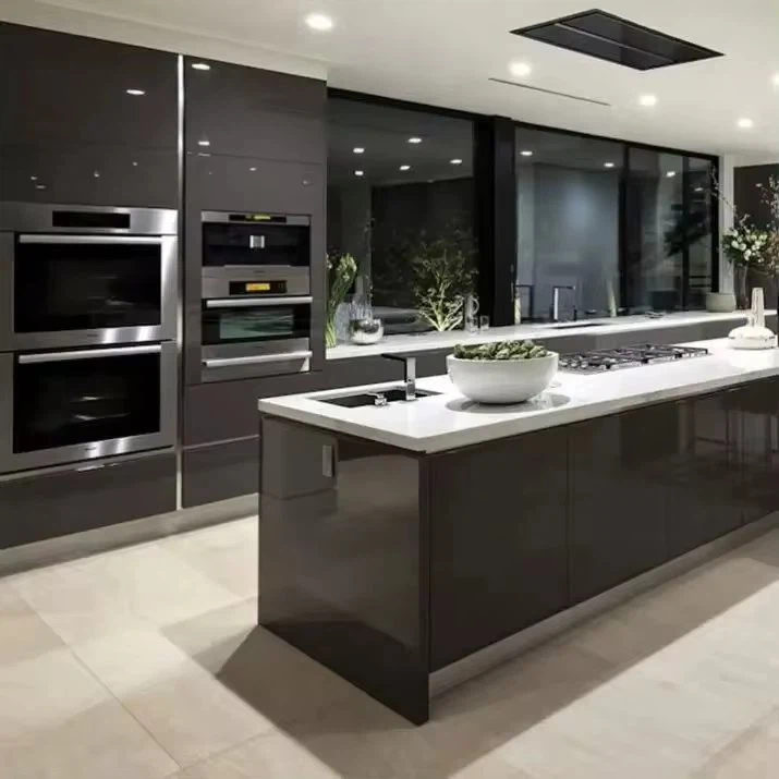 High Gloss Modular Kitchen